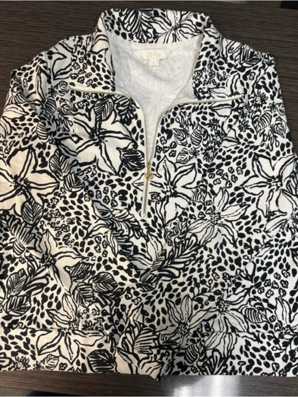 Lilly Pulitzer Lots to Spot Eleni pullover
